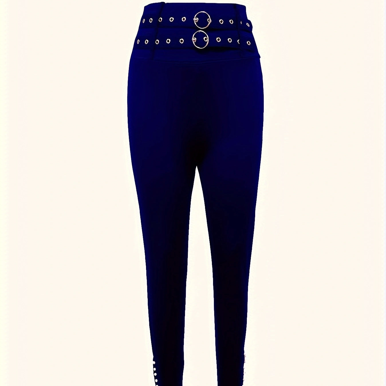 High Waisted Perforated Pants