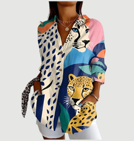 Pattern Printed 3D Shirt