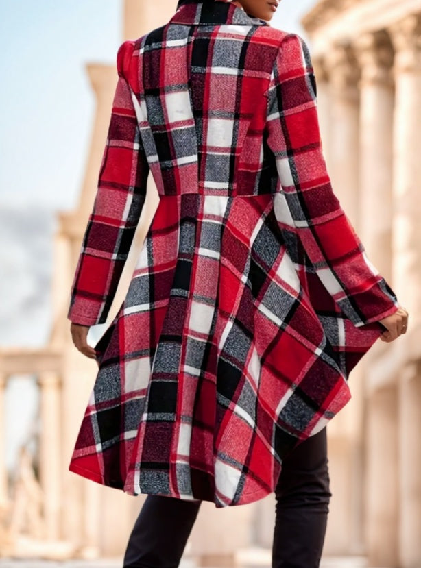 Plaid Pattern Jacket