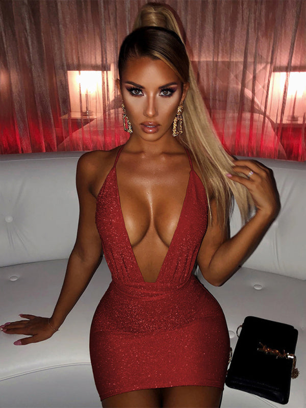 Backless Strap Dress