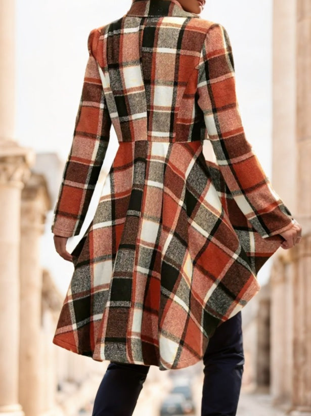 Plaid Pattern Jacket
